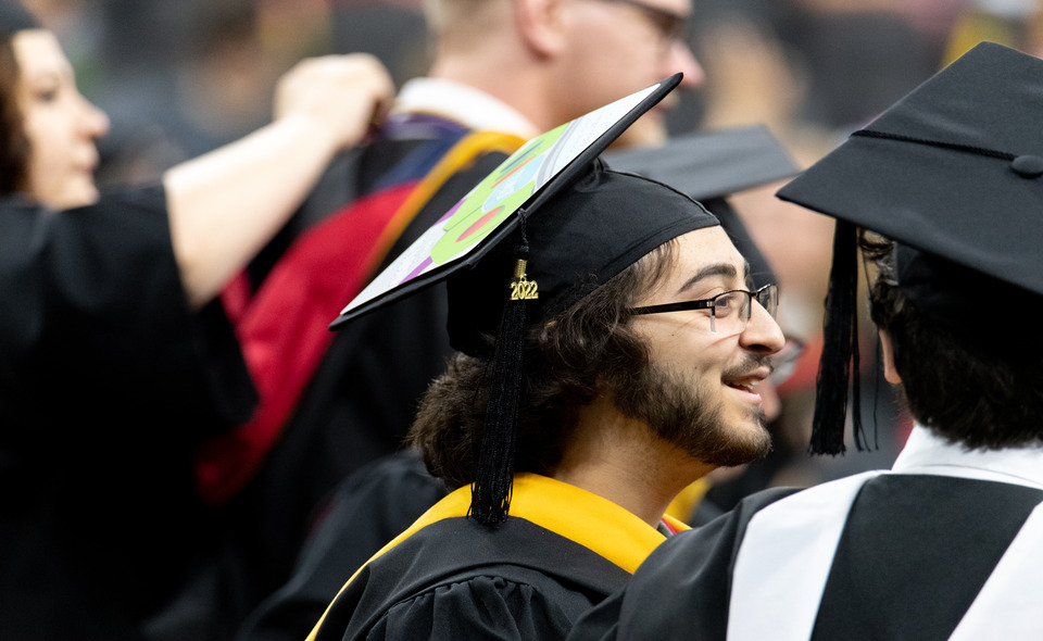 student graduating