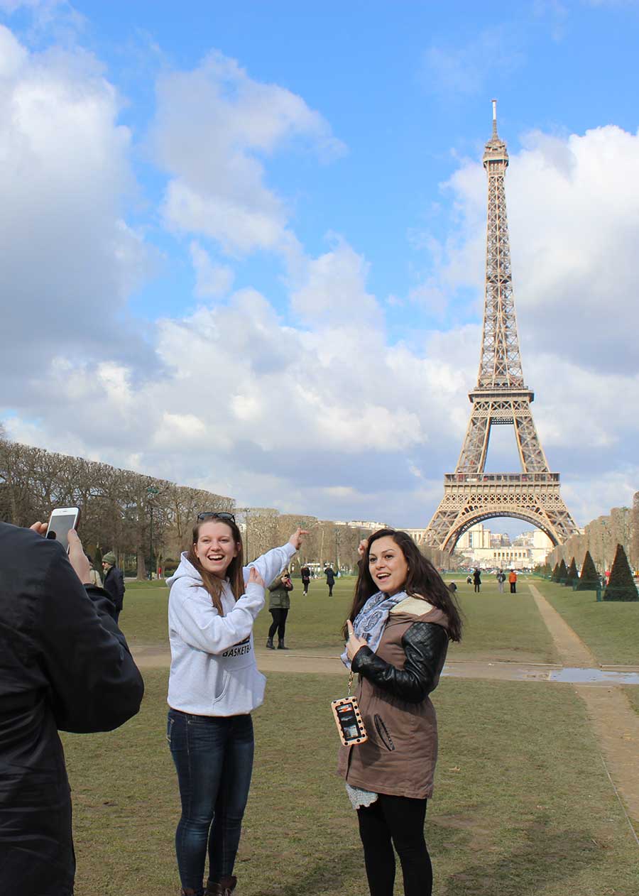 students in Paris