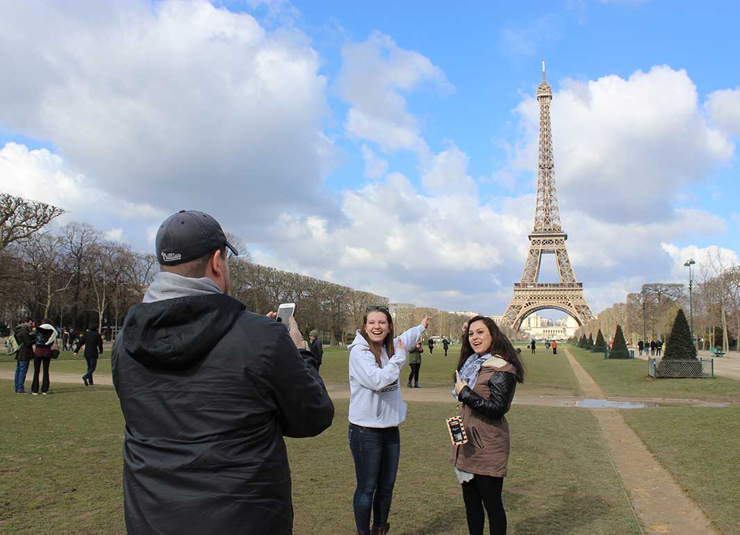 students in paris 