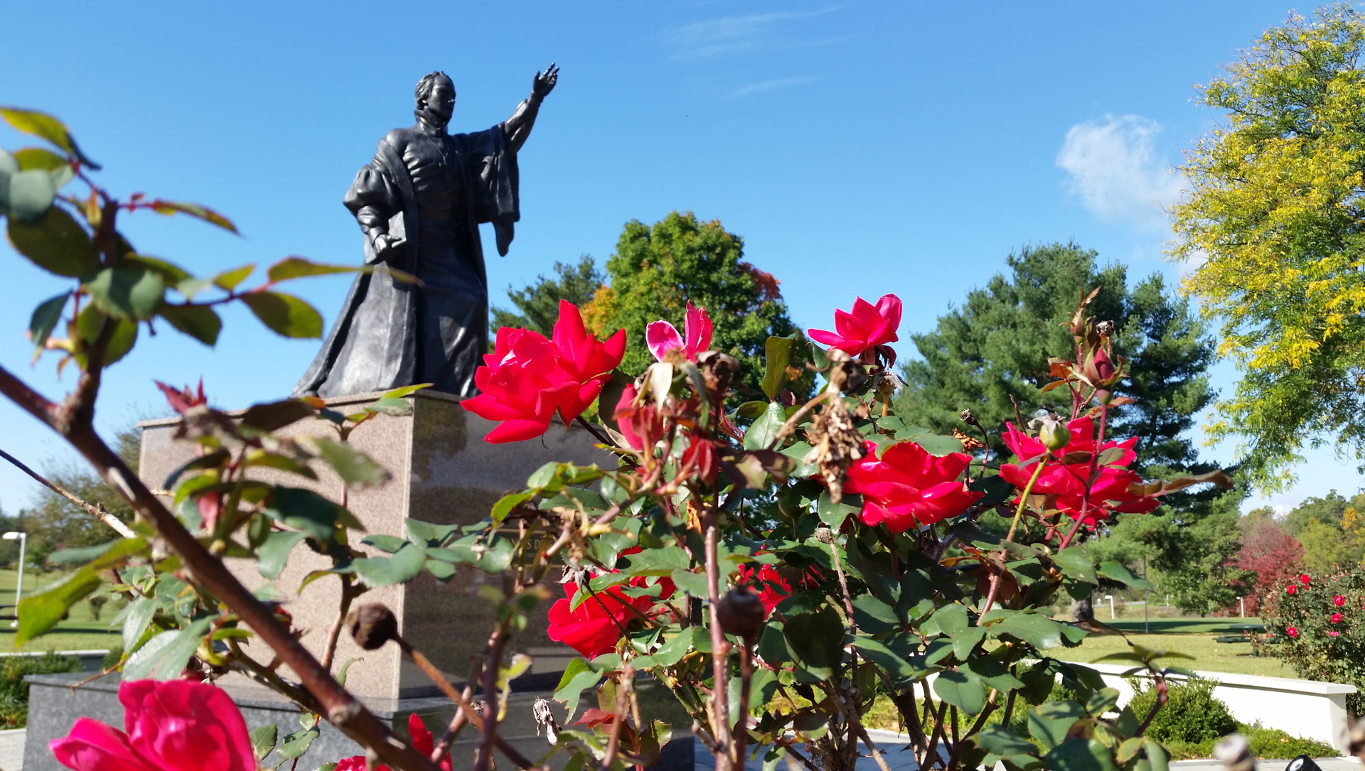 St. Francis DeSales statue