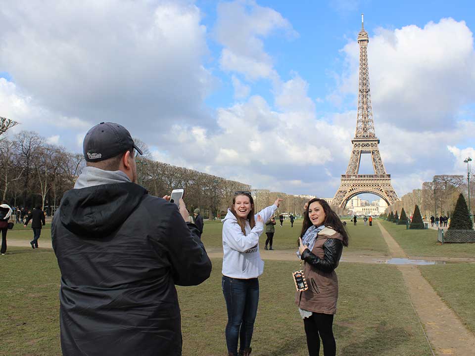 students in paris