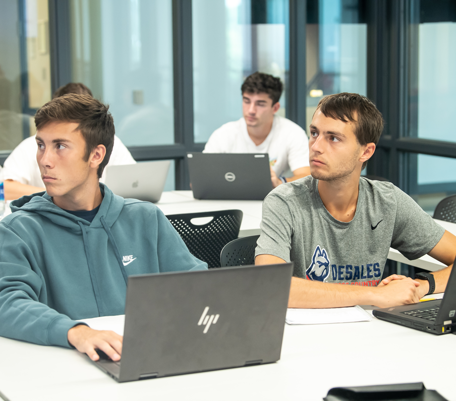 students in classroom