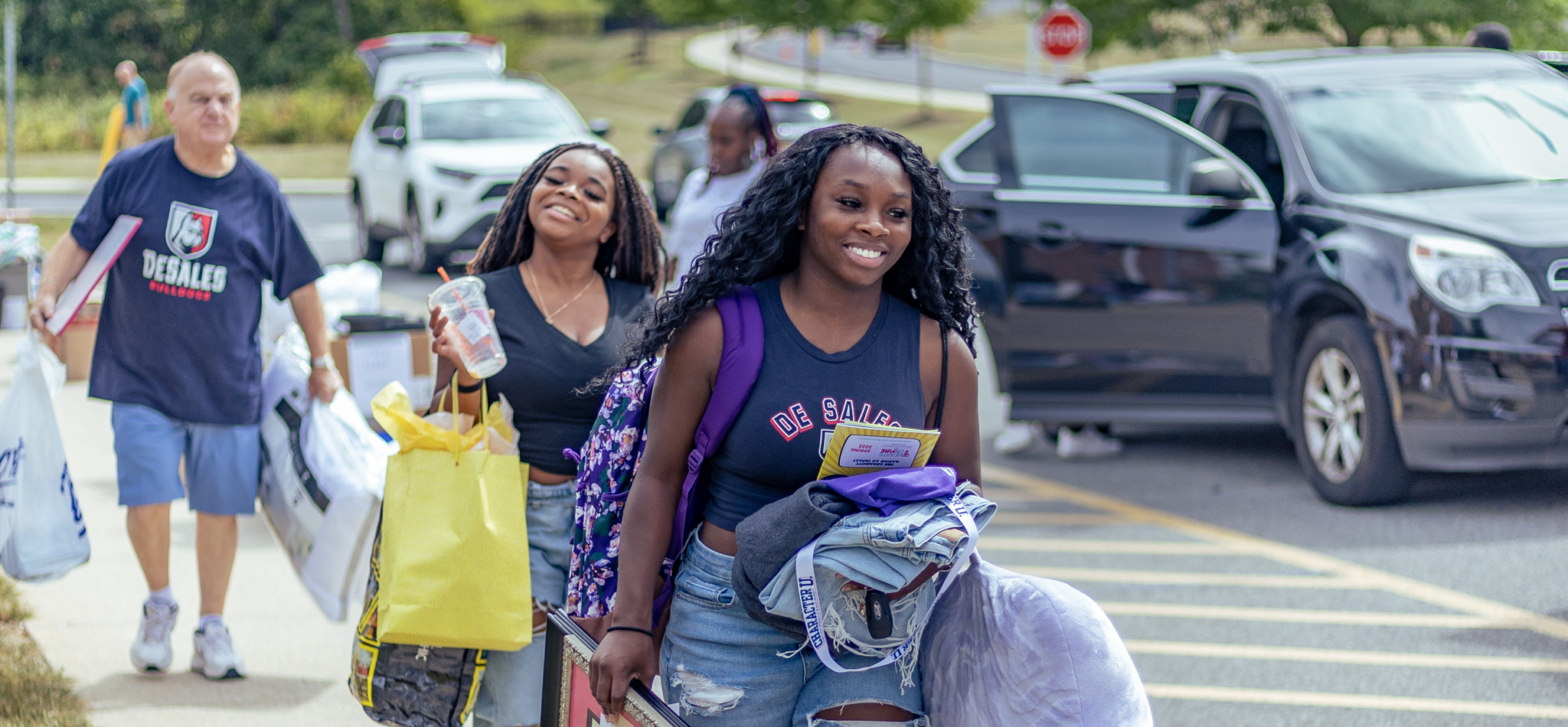 DeSales students moving on campus