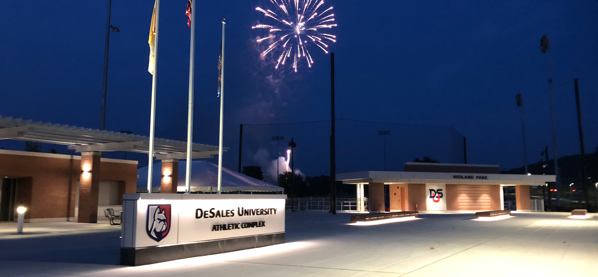 Desales University fireworks