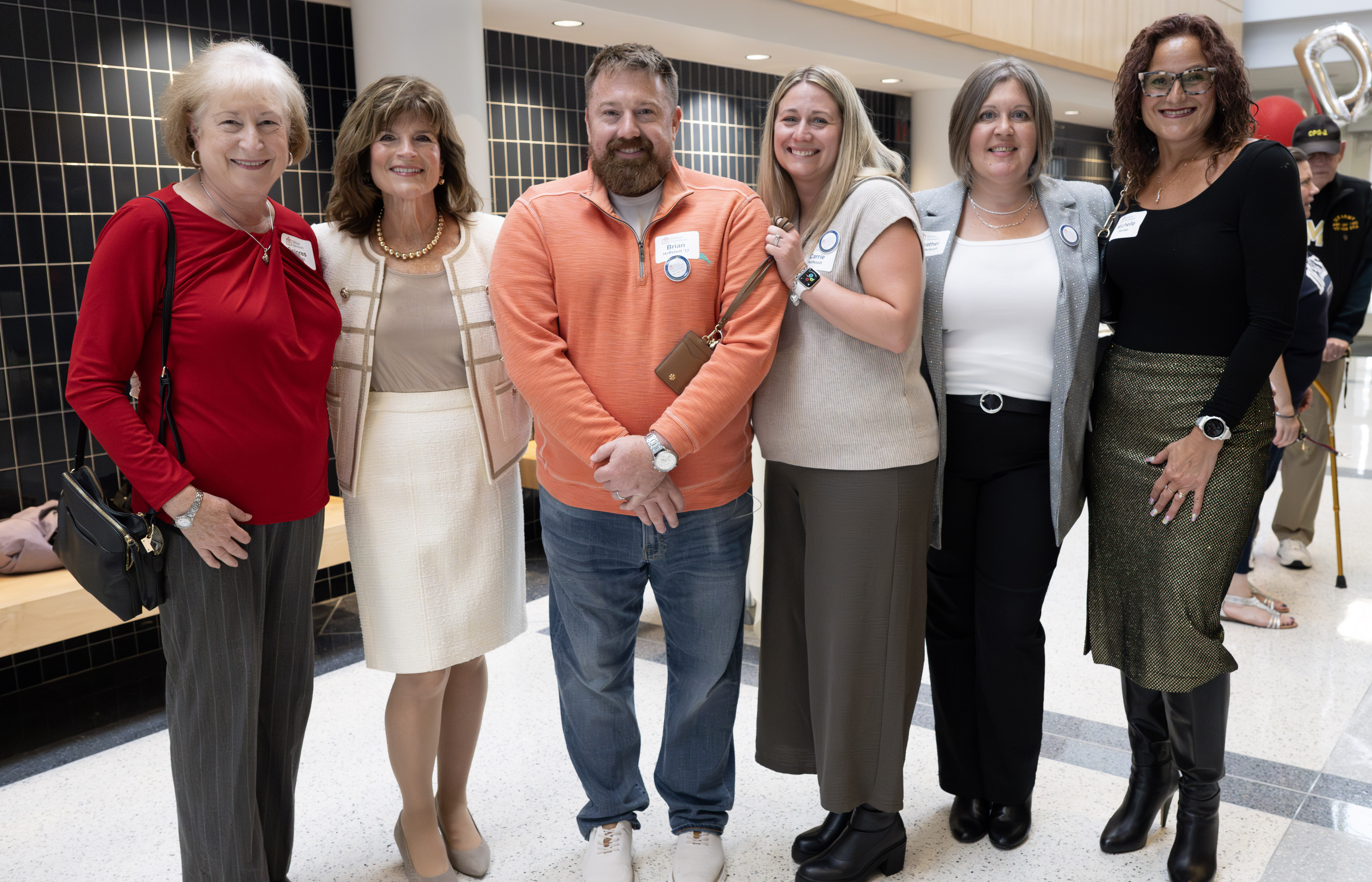 Nursing faculty and alumni at 50th anniversary celebration of Nursing program