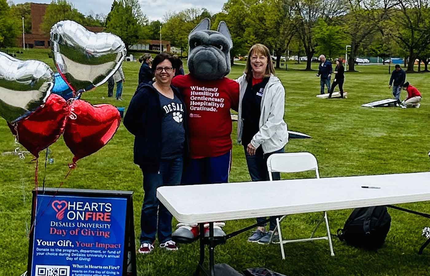 Frankie the Bulldog at Hearts on Fire